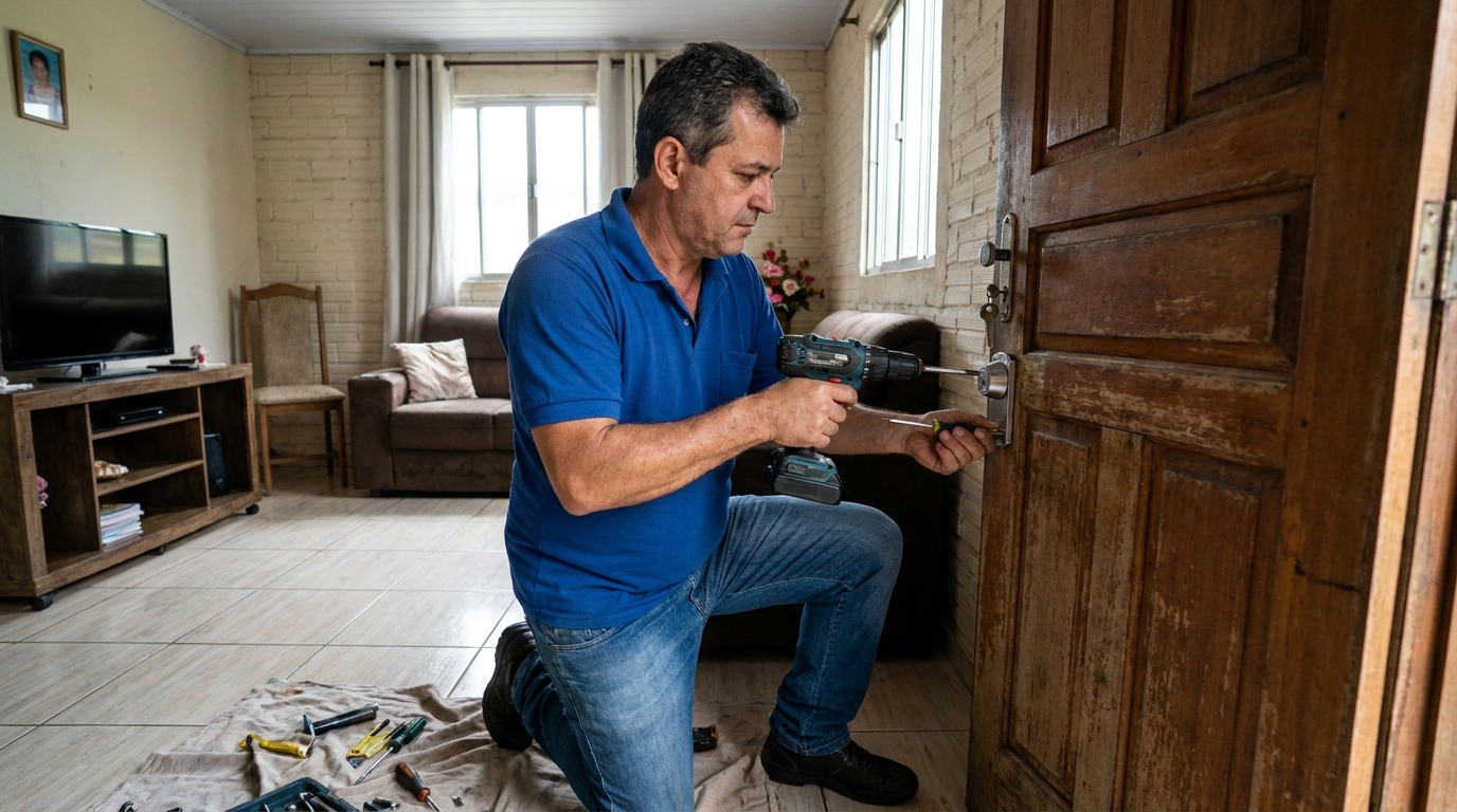 Serviço de Instalação de Fechadura Residencial em Indaiatuba‑SP